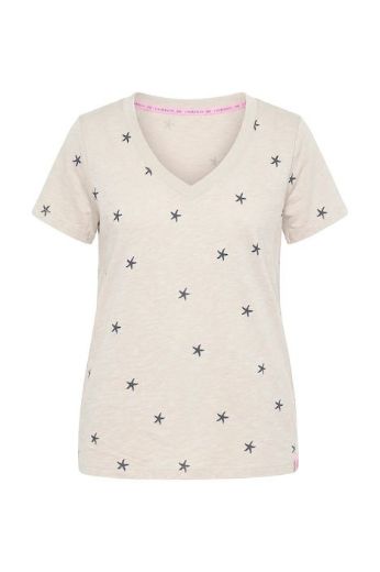 Moda za polnejše Majica 1/2 rukava V izreza plus velikost, xxl, Ulla Popken in Johann Popken (JP1880)