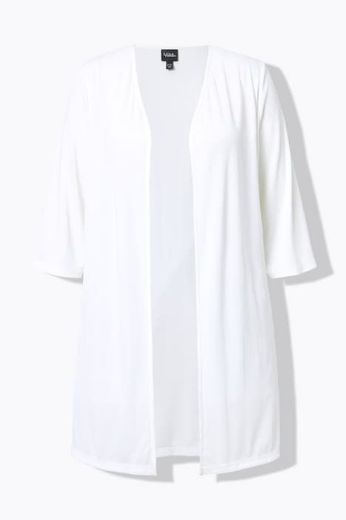 Moda za polnejše Kardigan lagani dužeg kroja s 3/4 rukavima plus velikost, xxl, Ulla Popken in Johann Popken (JP1880)