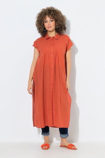 Moda za polnejše Bluza kratkih rukava dužeg A kroja plus velikost, xxl, Ulla Popken in Johann Popken (JP1880)
