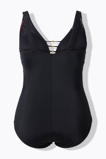Moda za polnejše Kupaći kostim jednodijelni mekanih košarica plus velikost, xxl, Ulla Popken in Johann Popken (JP1880)