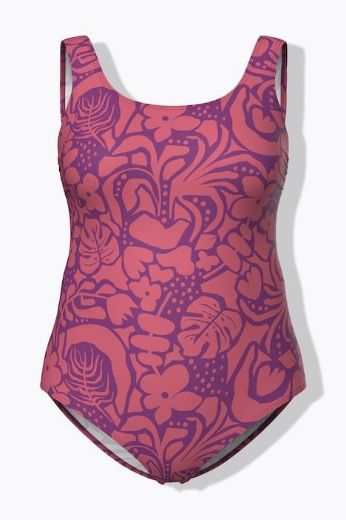 Moda za polnejše Kupaći kostim jednodijelni mekanih košarica plus velikost, xxl, Ulla Popken in Johann Popken (JP1880)