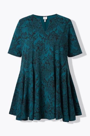 Moda za polnejše Majica kratkih rukava dužeg kroja plus velikost, xxl, Ulla Popken in Johann Popken (JP1880)