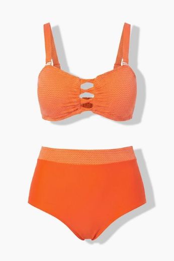 Moda za polnejše Kupaći kostim bikini mekanih košarica i podesivih naramenica plus velikost, xxl, Ulla Popken in Johann Popken (JP1880)