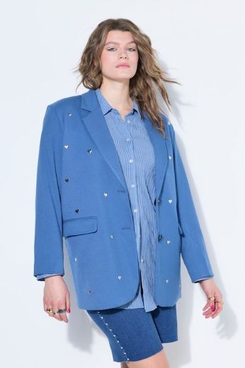 Moda za polnejše Sako šireg kroja plus velikost, xxl, Ulla Popken in Johann Popken (JP1880)