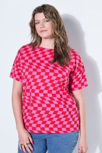 Moda za polnejše Majica kratkih rukava šireg kroja plus velikost, xxl, Ulla Popken in Johann Popken (JP1880)