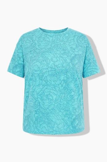 Moda za polnejše Majica kratkih rukava šireg kroja plus velikost, xxl, Ulla Popken in Johann Popken (JP1880)