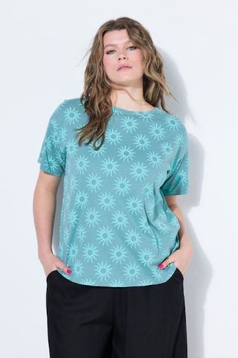 Moda za polnejše Majica kratkih rukava šireg kroja plus velikost, xxl, Ulla Popken in Johann Popken (JP1880)