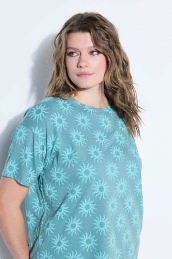 Moda za polnejše Majica kratkih rukava šireg kroja plus velikost, xxl, Ulla Popken in Johann Popken (JP1880)