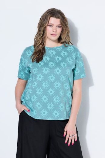 Moda za polnejše Majica kratkih rukava šireg kroja plus velikost, xxl, Ulla Popken in Johann Popken (JP1880)