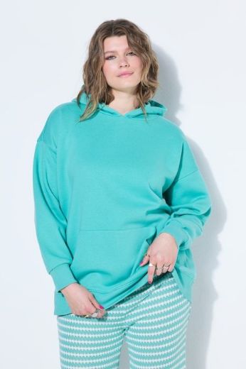 Moda za polnejše Majica dugih rukava s kapuljačom šireg kroja plus velikost, xxl, Ulla Popken in Johann Popken (JP1880)