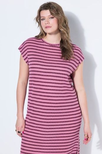 Moda za polnejše Haljina midi bez rukava plus velikost, xxl, Ulla Popken in Johann Popken (JP1880)
