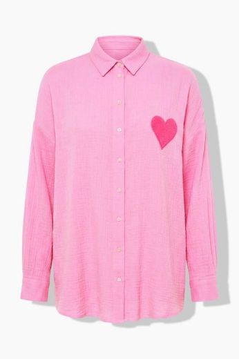Moda za polnejše Bluza šireg kroja od muslina plus velikost, xxl, Ulla Popken in Johann Popken (JP1880)