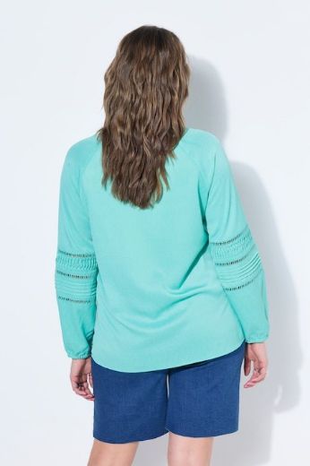 Moda za polnejše Majica dugih rukava A kroja plus velikost, xxl, Ulla Popken in Johann Popken (JP1880)