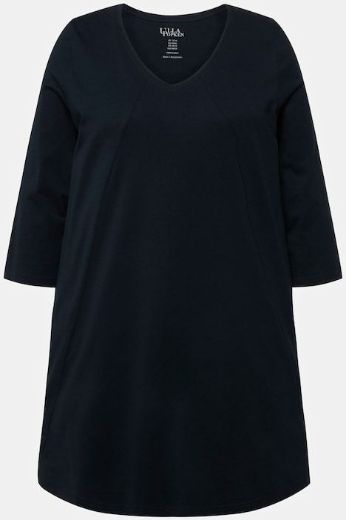 Moda za polnejše Majica 3/4 rukava dužeg A kroja plus velikost, xxl, Ulla Popken in Johann Popken (JP1880)