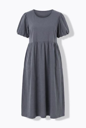 Moda za polnejše Haljina maxi kratkih rukava plus velikost, xxl, Ulla Popken in Johann Popken (JP1880)