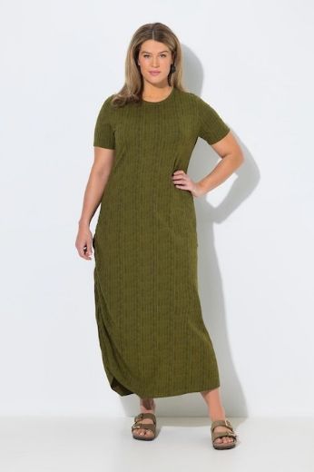 Moda za polnejše Haljina maxi 3/4 rukava plus velikost, xxl, Ulla Popken in Johann Popken (JP1880)
