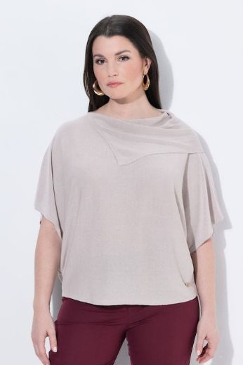 Moda za polnejše Pulover polu rukava plus velikost, xxl, Ulla Popken in Johann Popken (JP1880)