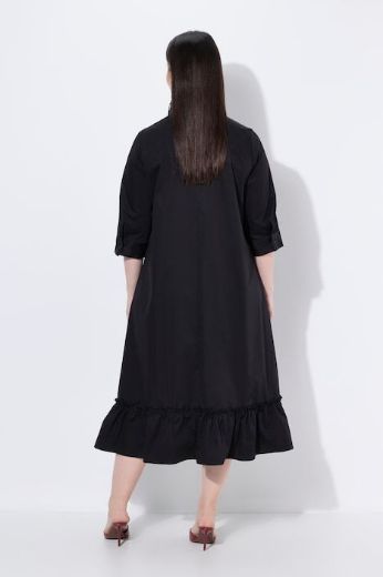 Moda za polnejše Haljina maxi 3/4 rukava plus velikost, xxl, Ulla Popken in Johann Popken (JP1880)