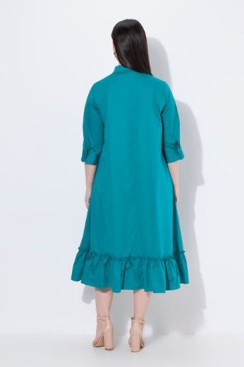 Moda za polnejše Haljina maxi 3/4 rukava plus velikost, xxl, Ulla Popken in Johann Popken (JP1880)