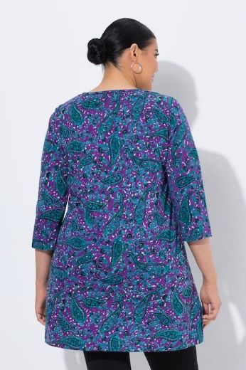 Moda za polnejše Majica 3/4 rukava dužeg kroja plus velikost, xxl, Ulla Popken in Johann Popken (JP1880)