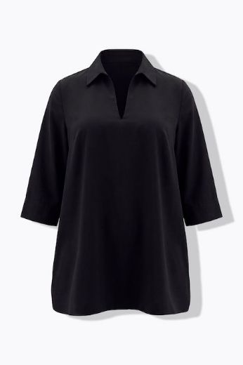 Moda za polnejše Tunika 3/4 rukava a kroja plus velikost, xxl, Ulla Popken in Johann Popken (JP1880)