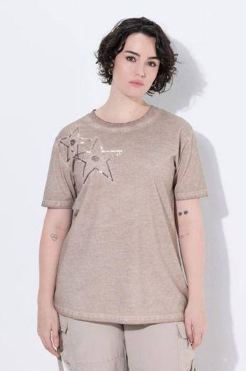 Moda za polnejše Majica kratkih rukava plus velikost, xxl, Ulla Popken in Johann Popken (JP1880)