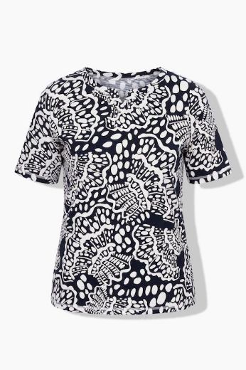 Moda za polnejše Majica kratkih rukava plus velikost, xxl, Ulla Popken in Johann Popken (JP1880)