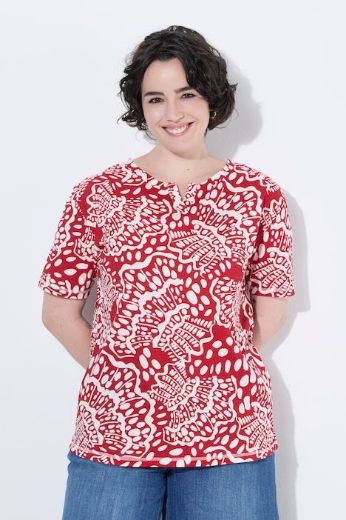 Moda za polnejše Majica kratkih rukava plus velikost, xxl, Ulla Popken in Johann Popken (JP1880)