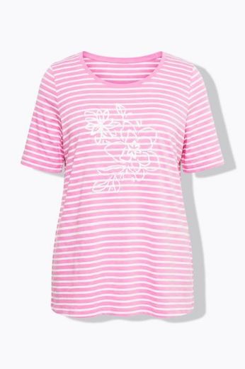 Moda za polnejše Majica kratkih rukava A kroja plus velikost, xxl, Ulla Popken in Johann Popken (JP1880)