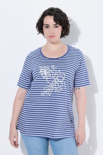 Moda za polnejše Majica kratkih rukava A kroja plus velikost, xxl, Ulla Popken in Johann Popken (JP1880)