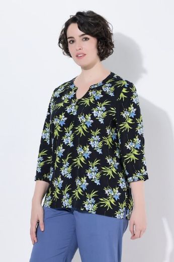 Moda za polnejše Tunika 3/4 rukava plus velikost, xxl, Ulla Popken in Johann Popken (JP1880)