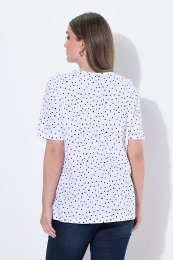 Moda za polnejše Majica kratkih rukava V ovratnika plus velikost, xxl, Ulla Popken in Johann Popken (JP1880)
