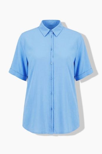 Moda za polnejše Bluza kratkih rukava A kroja plus velikost, xxl, Ulla Popken in Johann Popken (JP1880)