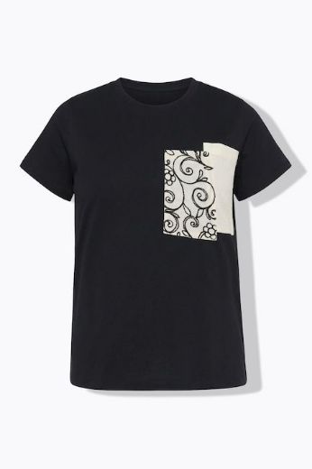 Moda za polnejše Majica kratkih rukava plus velikost, xxl, Ulla Popken in Johann Popken (JP1880)