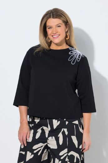 Moda za polnejše Majica 3/4 rukava plus velikost, xxl, Ulla Popken in Johann Popken (JP1880)