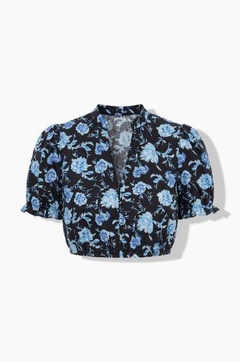 Moda za polnejše Bluza kratkih rukava kraćeg kroja plus velikost, xxl, Ulla Popken in Johann Popken (JP1880)