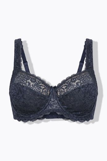 Moda za polnejše Grudnjak Stella plus velikost, xxl, Ulla Popken in Johann Popken (JP1880)
