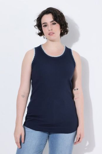 Moda za polnejše Majica bez rukava plus velikost, xxl, Ulla Popken in Johann Popken (JP1880)
