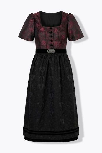 Moda za polnejše Haljina dirndl plus velikost, xxl, Ulla Popken in Johann Popken (JP1880)
