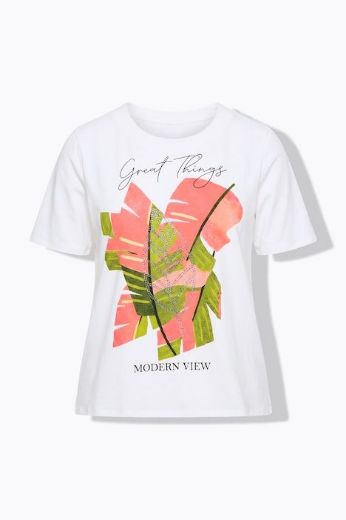 Moda za polnejše Majica kratkih rukava plus velikost, xxl, Ulla Popken in Johann Popken (JP1880)