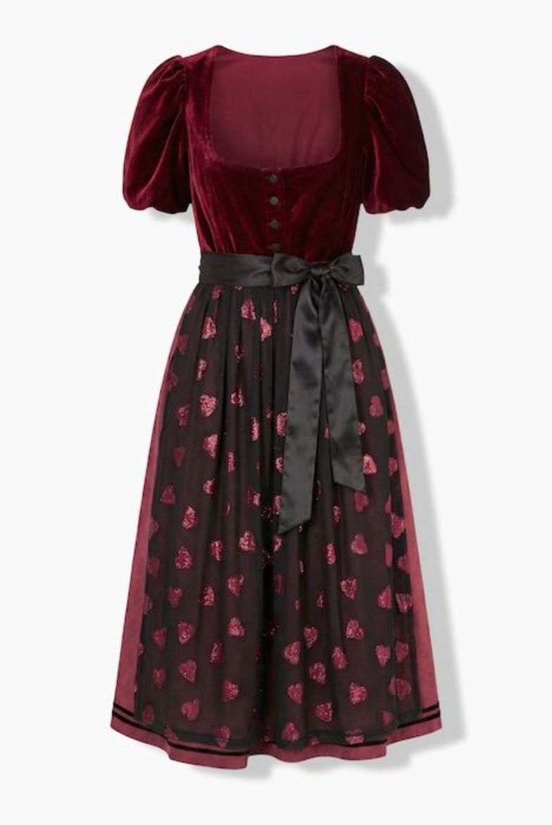 Moda za polnejše Haljina dirndl plus velikost, xxl, Ulla Popken in Johann Popken (JP1880)