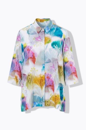 Moda za polnejše Bluza 3/4 rukava plus velikost, xxl, Ulla Popken in Johann Popken (JP1880)