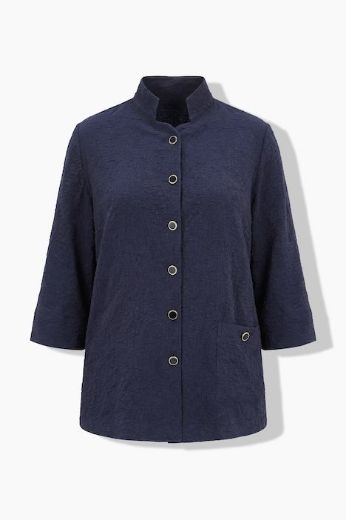 Moda za polnejše Jakna lagana 3/4 rukava plus velikost, xxl, Ulla Popken in Johann Popken (JP1880)