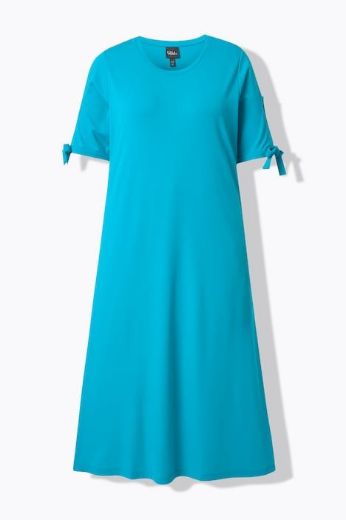Moda za polnejše Haljina midi kratkih rukava A kroja plus velikost, xxl, Ulla Popken in Johann Popken (JP1880)