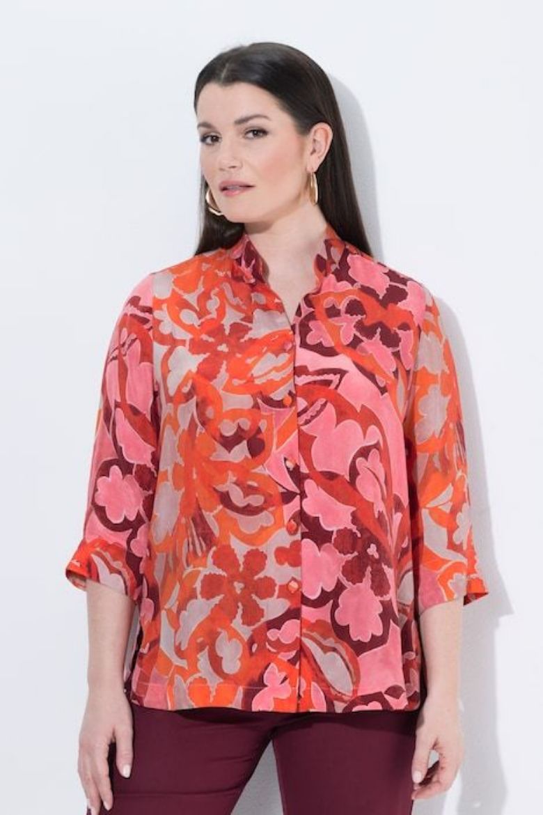 Moda za polnejše Bluza 3/4 rukava plus velikost, xxl, Ulla Popken in Johann Popken (JP1880)