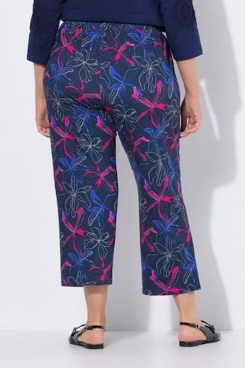 Moda za polnejše Hlače 7/8 nogavica elastičnog struka plus velikost, xxl, Ulla Popken in Johann Popken (JP1880)