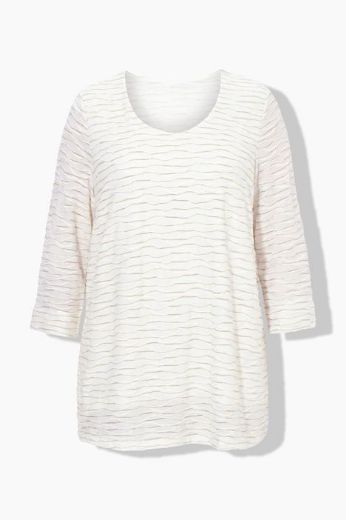 Moda za polnejše Majica 3/4 rukava A kroja plus velikost, xxl, Ulla Popken in Johann Popken (JP1880)