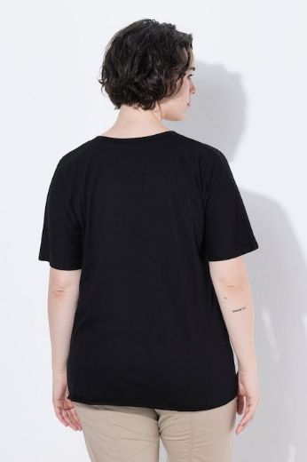 Moda za polnejše Majica kratkih rukava okruglog ovratnika plus velikost, xxl, Ulla Popken in Johann Popken (JP1880)