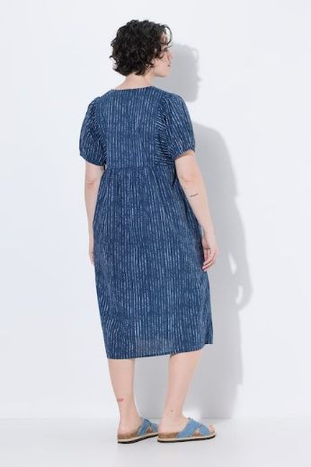 Moda za polnejše Haljina midi kratkih rukava plus velikost, xxl, Ulla Popken in Johann Popken (JP1880)