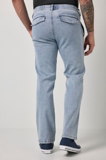 Moda za polnejše Traperice chino plus velikost, xxl, Ulla Popken in Johann Popken (JP1880)